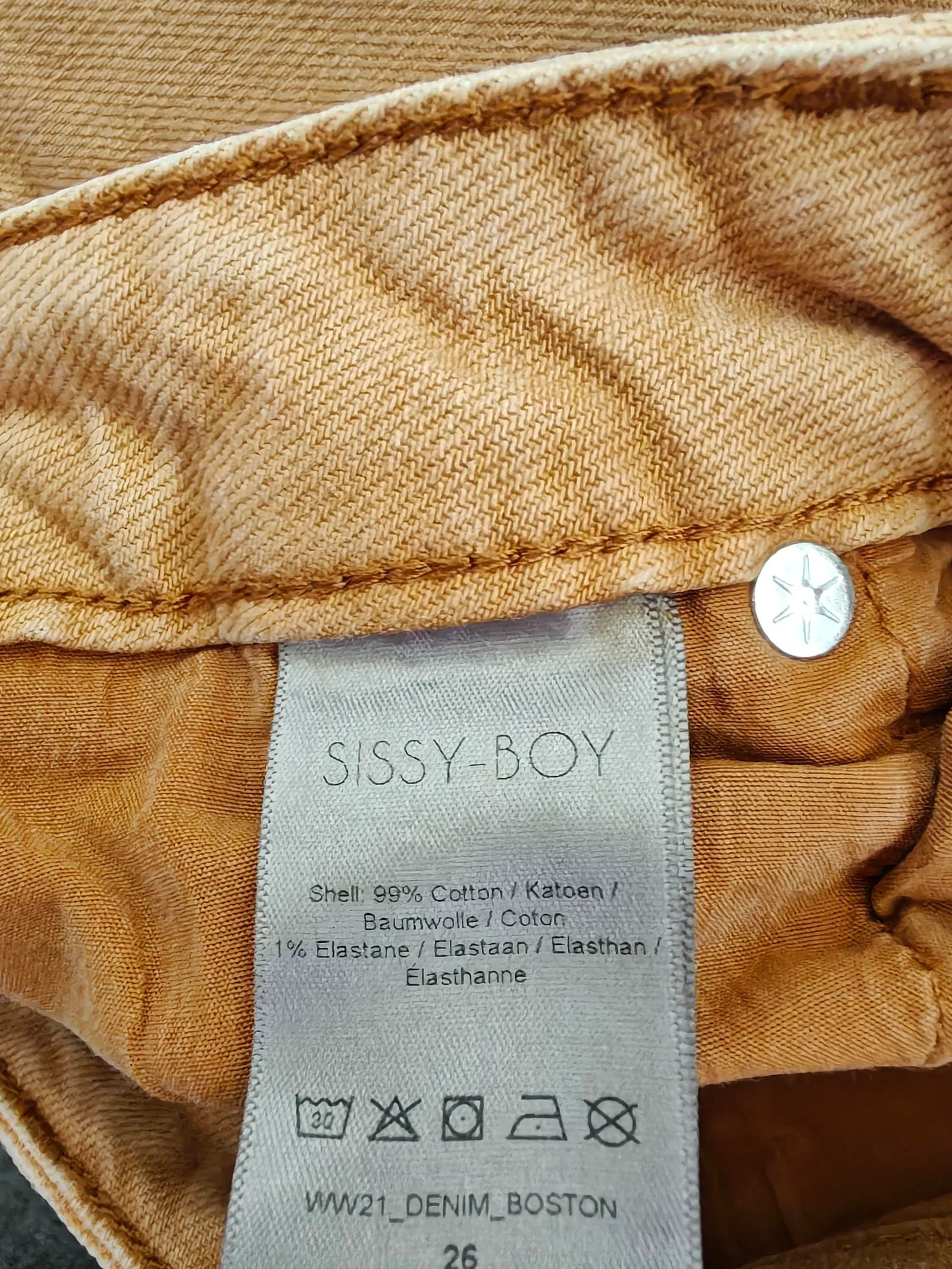Pantalón de color muy bonito de Sissy Boy, talla de jeans 26 = XS 34 – photo 5